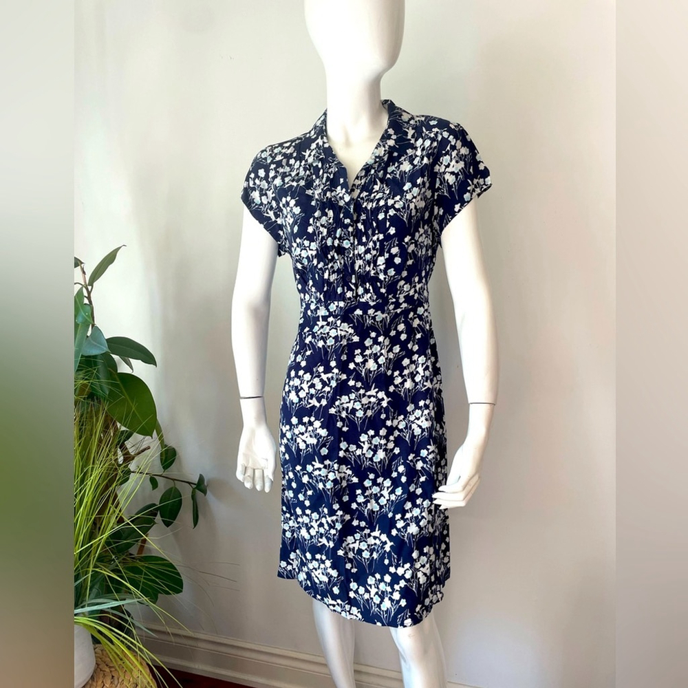 rjr john rocha Floral Navy Dress
